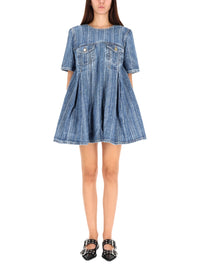 Ganni Women Denim Dress
