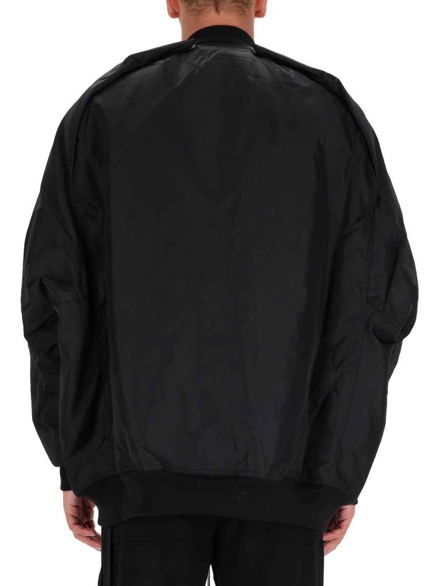 RICK OWENS DRKSHDW Rick Owens Drkshdw Men Bomber Jacket "Convertible Jumbo Peter Flight"
