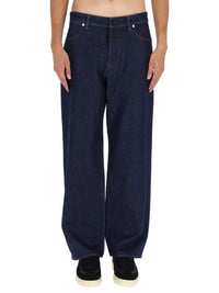 Stone Island Men Indigo Denim Pants