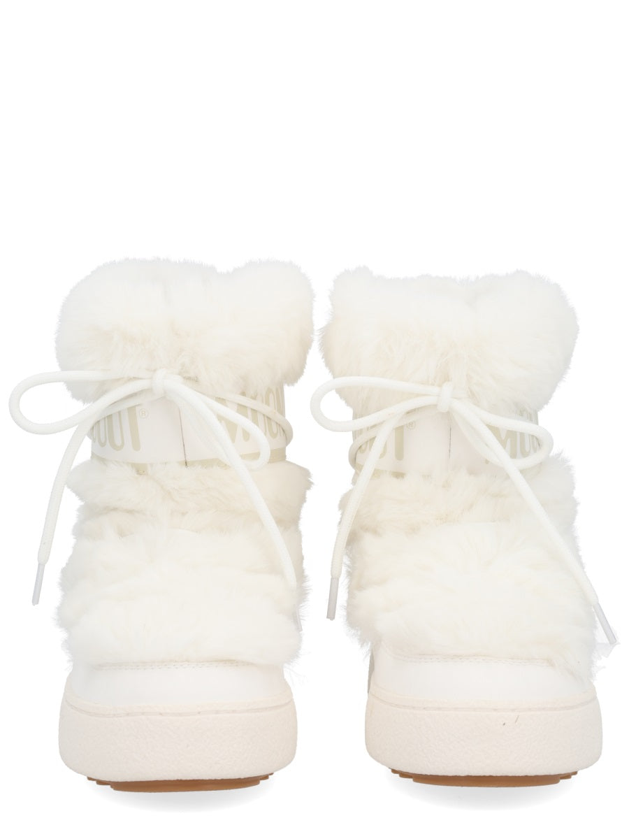 Moon Boot Unisex Stivale "Ltrack Low Faux Fur"