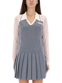 Casablanca Women Long Sleeve Tennis Polo Shirt