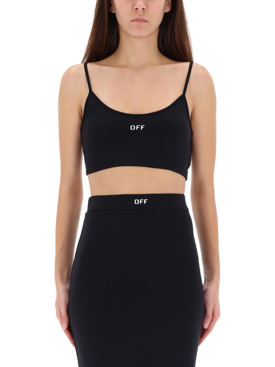 Off-White Women Top With Thin Straps