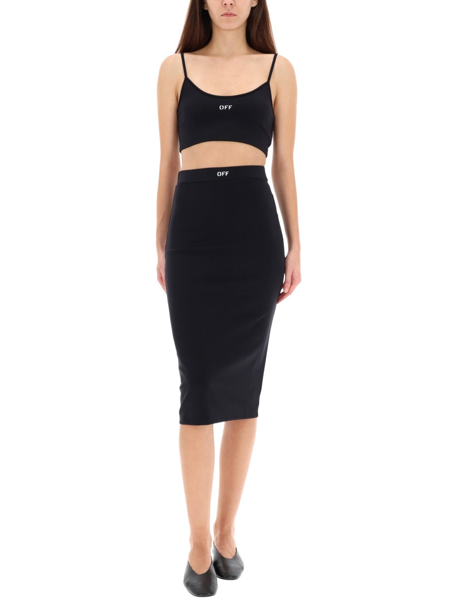 Off-White Women Top With Thin Straps