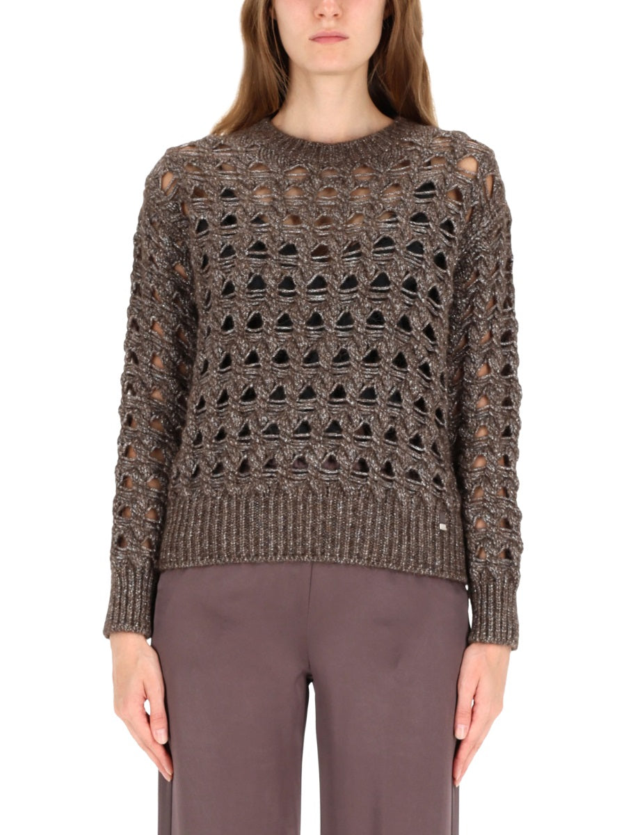 Herno Women Perforated Mesh