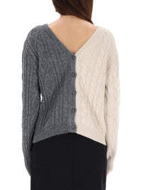 Moschino Women Two-Tone Cardigan