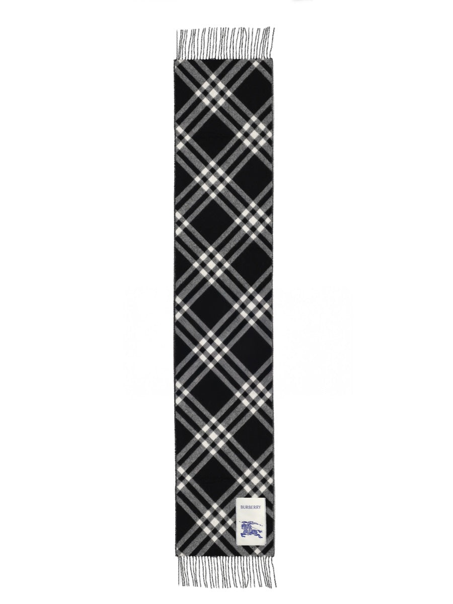 Burberry Women Sciarpa In Cashmere Check