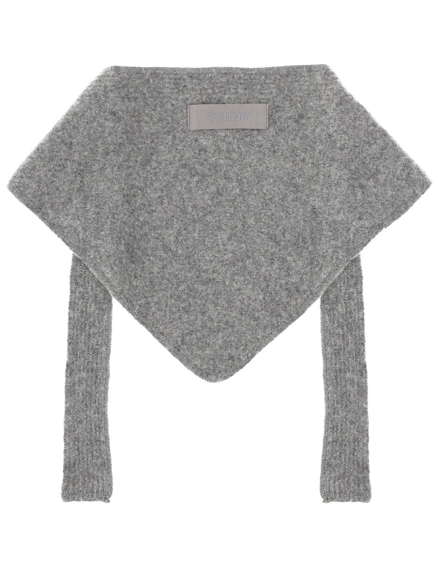 Jacquemus Unisex Scialle "Le Châle Gros Grain"