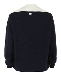 Ferragamo Mens Two-Tone Knit Sweater