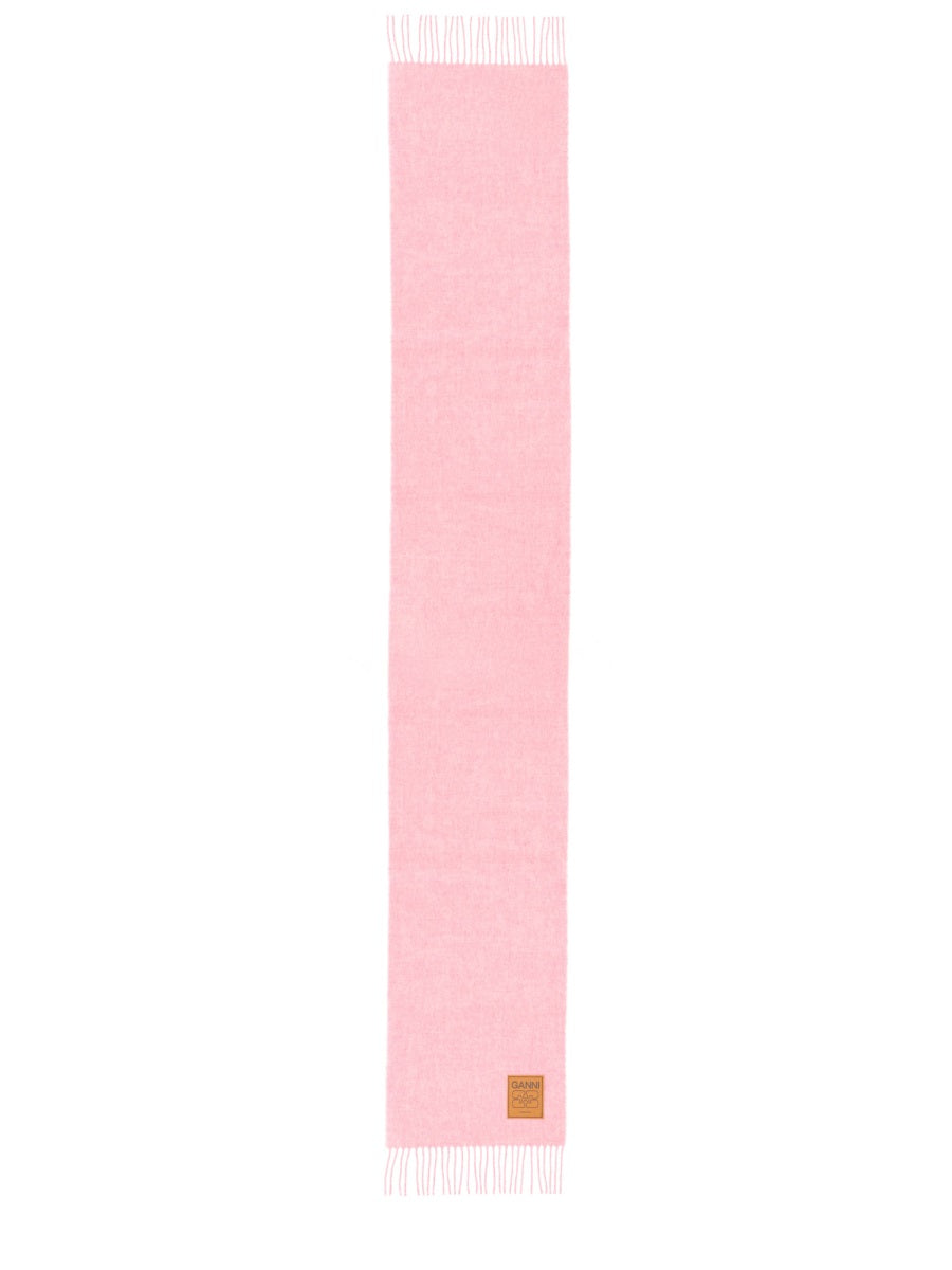 Ganni Women Wool Scarf