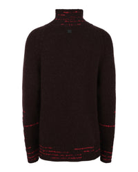 Ferragamo Mens Ribbon Stitched Sweater