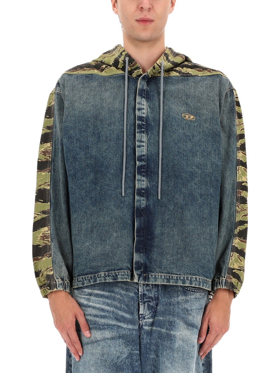 DIESEL Diesel Men Hooded Jacket