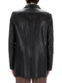 Gucci Men Leather Jacket