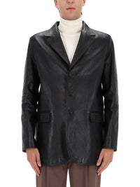 Gucci Men Leather Jacket