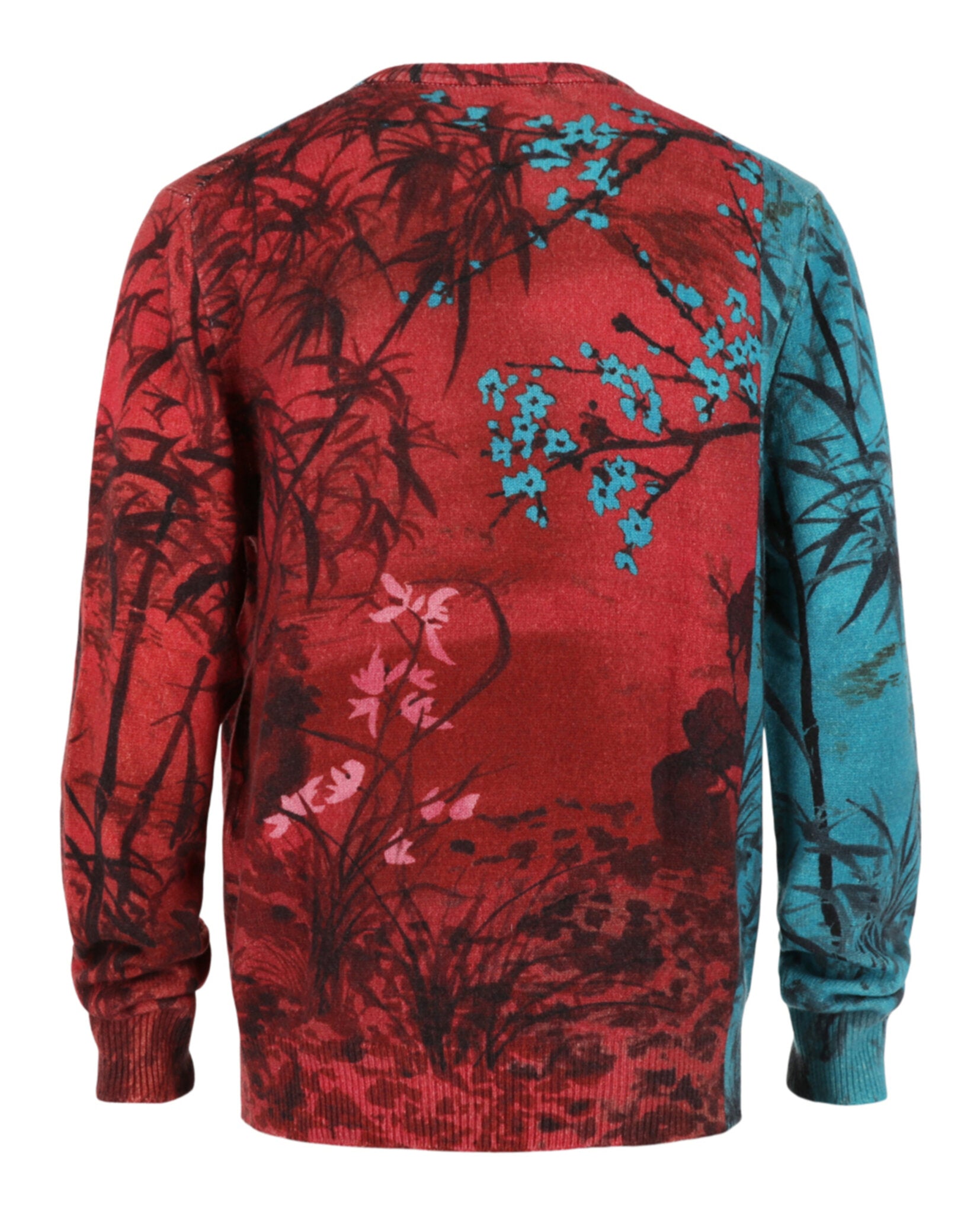 Ferragamo Mens Crew Neck Rabbit Sweater
