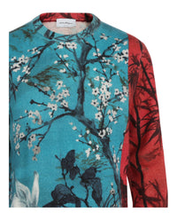 Ferragamo Mens Crew Neck Rabbit Sweater