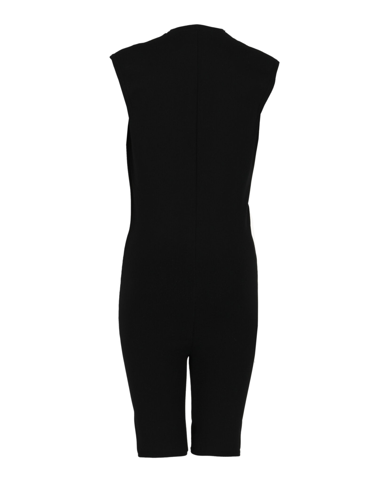 Ferragamo Womens Plunging Sleeveless Romper