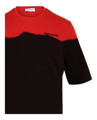 Ferragamo Mens Printed Crewneck Short Sleeve T-Shirt