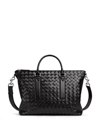 Bottega Veneta Men Intrecciato Soft Briefcase