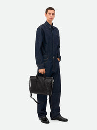 Bottega Veneta Men Intrecciato Soft Briefcase