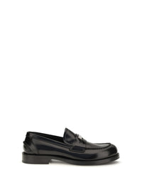 Dolce & Gabbana Men Calfskin Leather Loafers