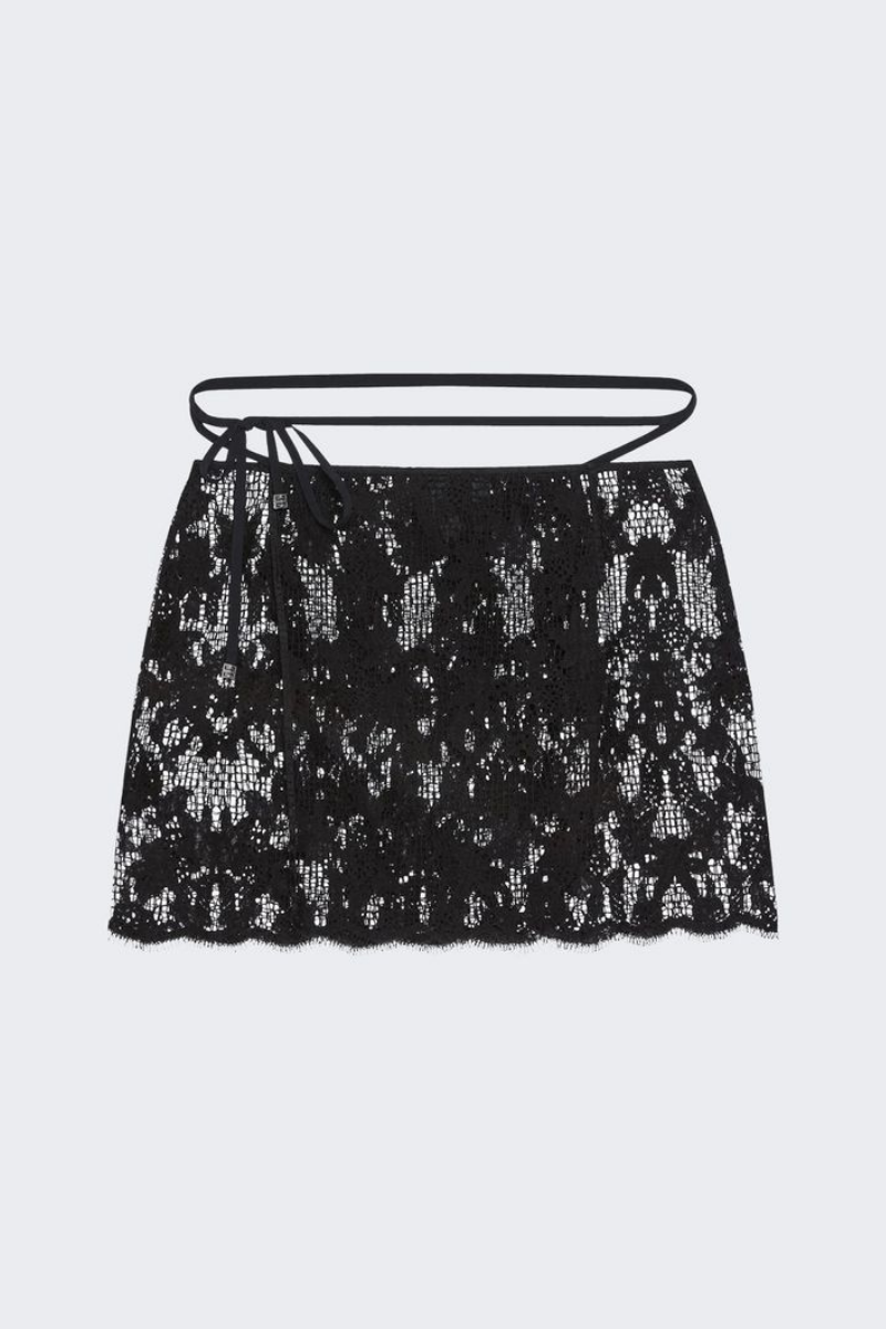 Givenchy Lace Skirt_Black