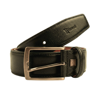 You Young Coveri A3245 Brown Leather Adjustable Mens Belt