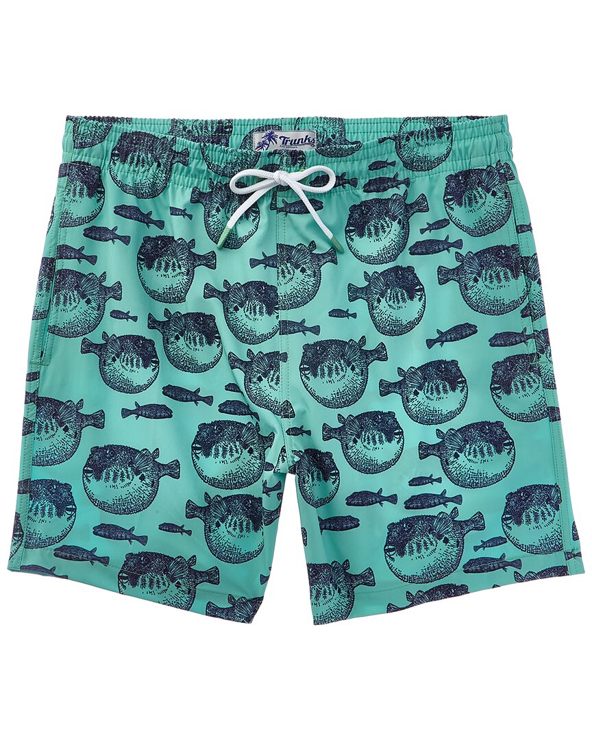 Trunks Surf & Swim Co. Sano Swim Short 30" Waist Green