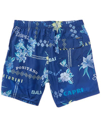 Vintage Summer Ponji Volley Swim Trunk