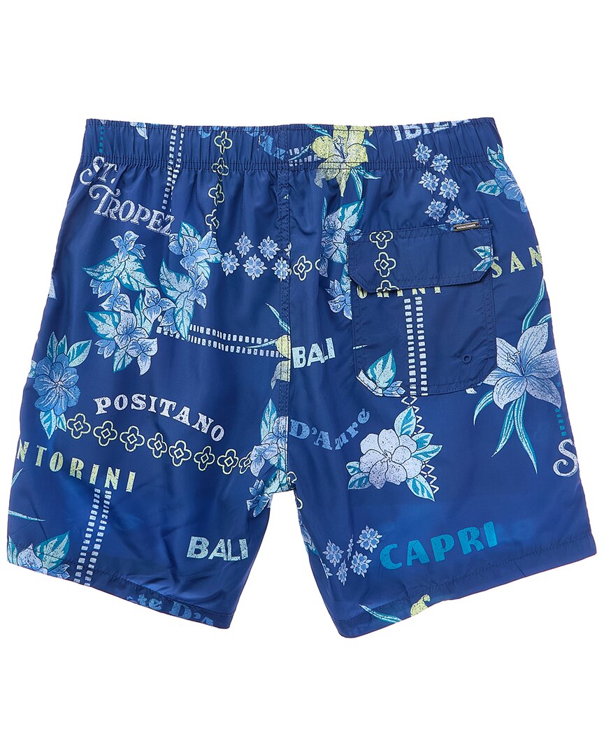 Vintage Summer Ponji Volley Swim Trunk