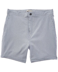 Onia Calder Swim Trunk White