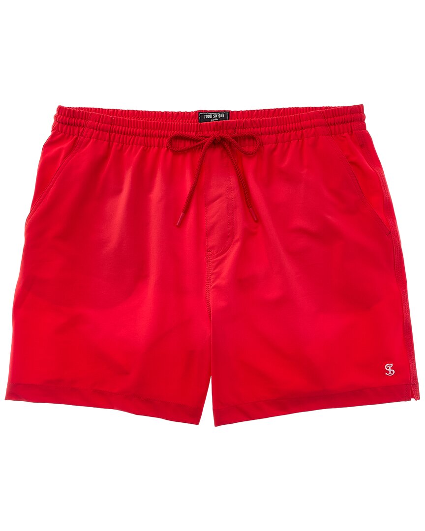 Todd Snyder Montauk Swim Short Orange