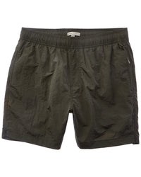 Onia Crinkle Swim Trunk 34" Waist Green