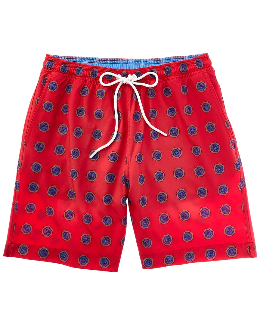 J.Mclaughlin White Shoreline Swim Short