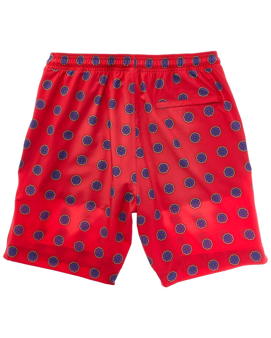 J.Mclaughlin White Shoreline Swim Short