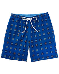 J.Mclaughlin Blue Shoreline Swim Short