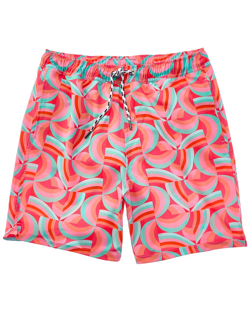 Snapper Rock Geo Melon Sustainable Swim Short