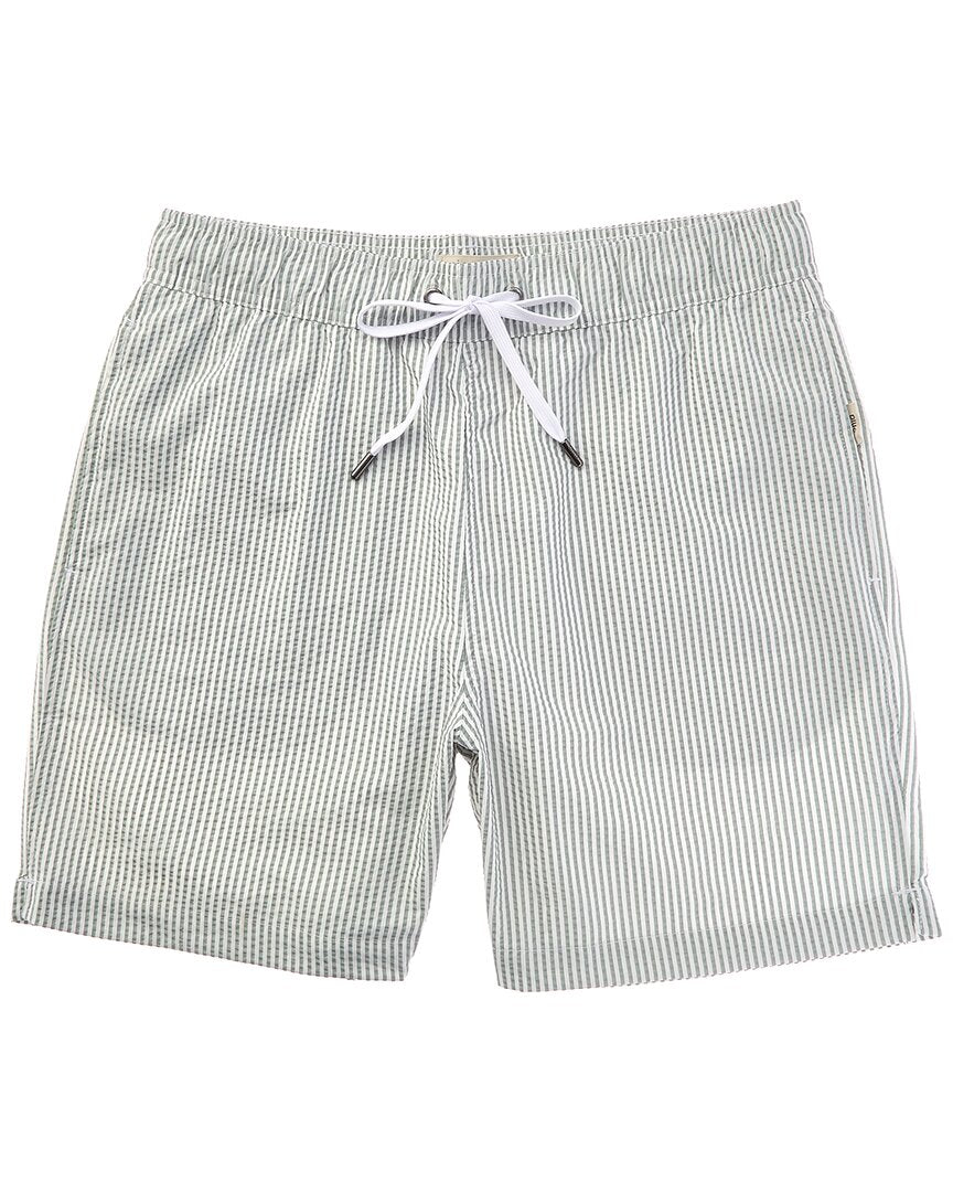 Onia Classic Seersucker Swim Short