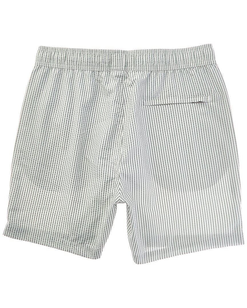 Onia Classic Seersucker Swim Short