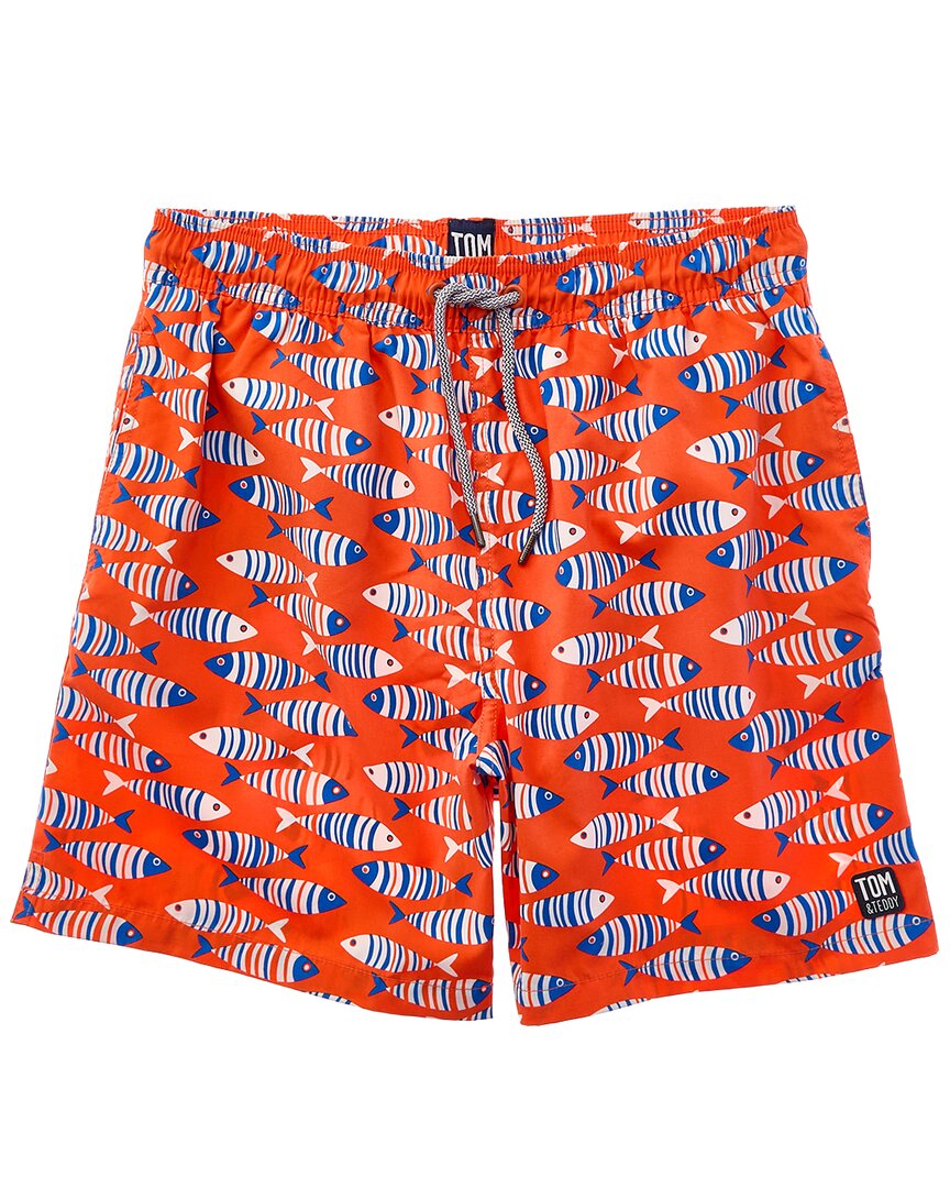 Tom & Teddy Fish Swim Trunk