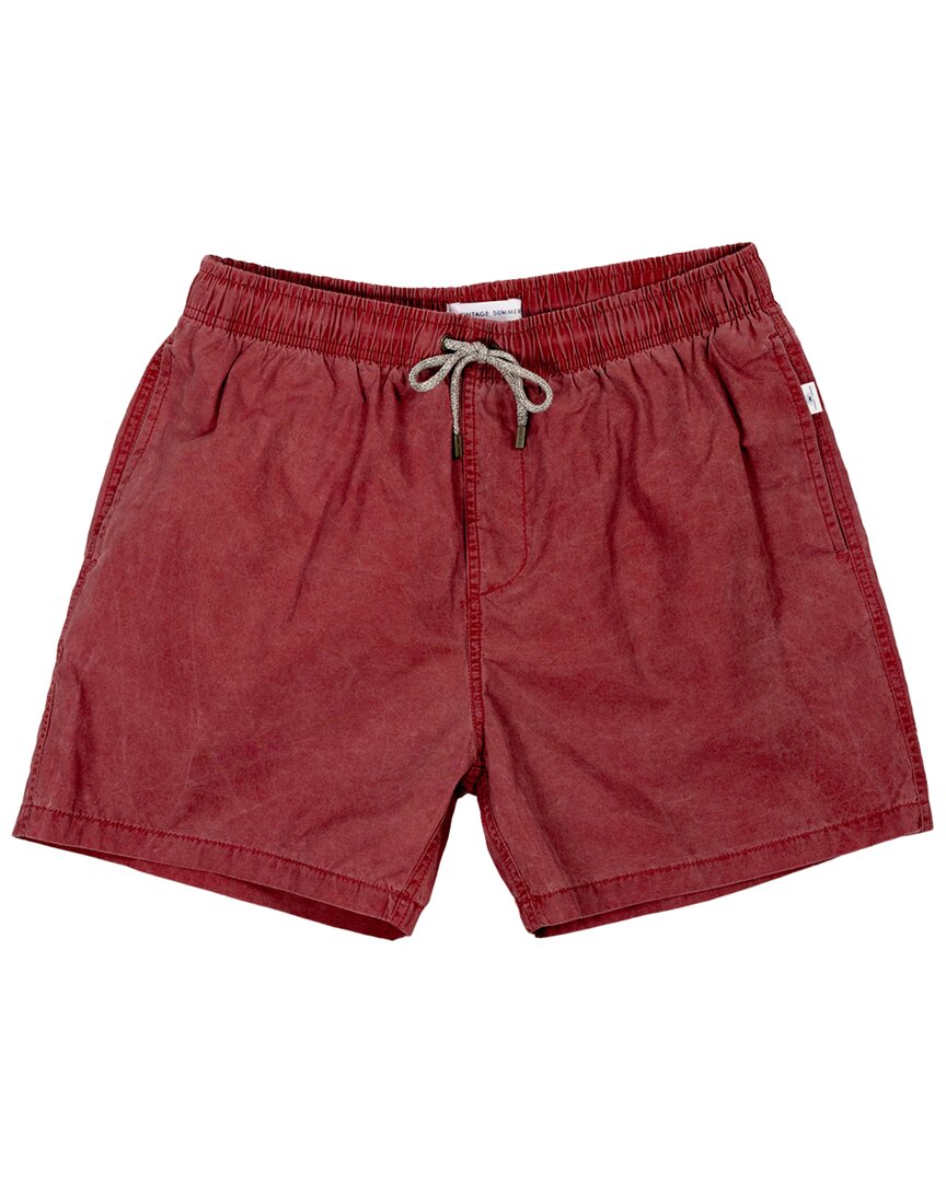 Vintage Summer Wash Volley Short