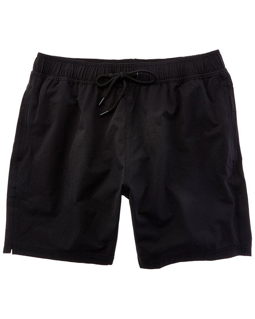 Beach Bros Textured Stretch Swim Trunk