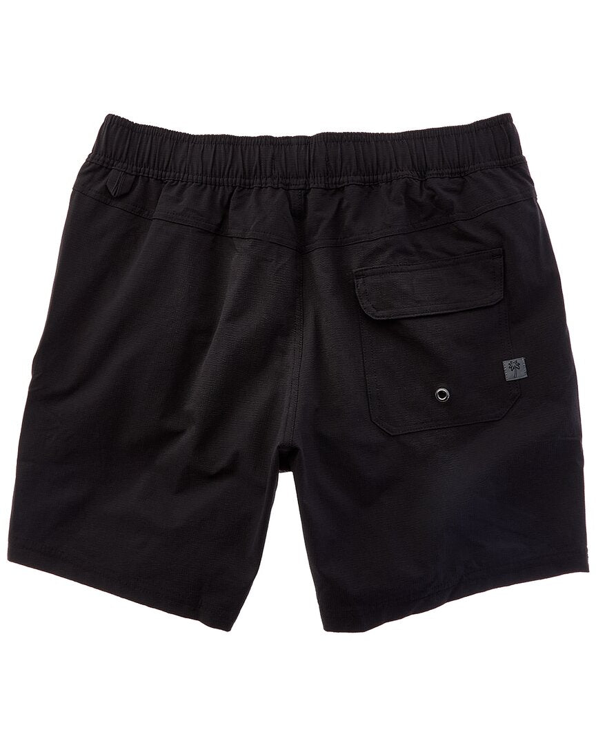 Beach Bros Textured Stretch Swim Trunk