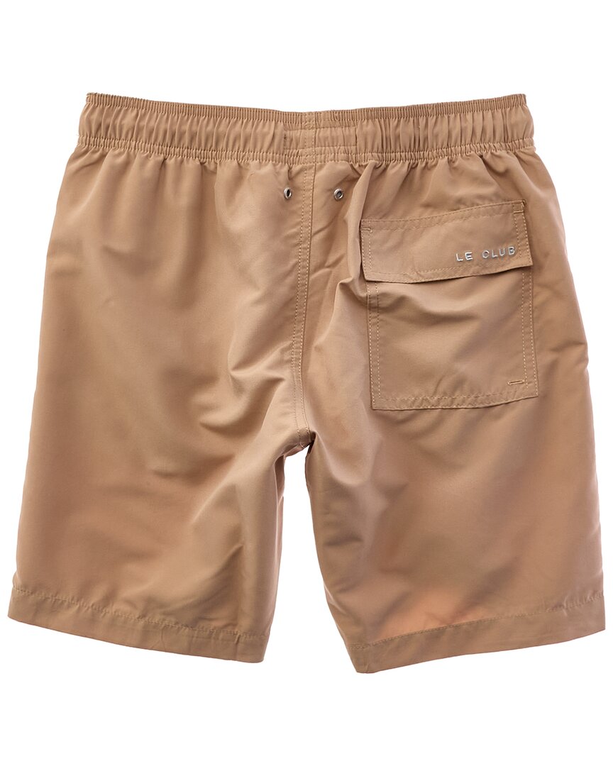 Le Club Solid Swim Trunk