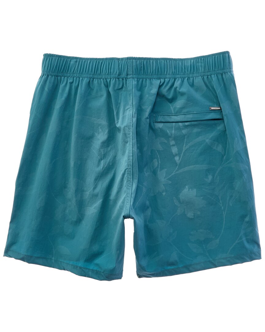 Vintage Summer Embossed Volley Swim Short