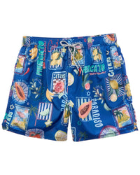 Vintage Summer Ponji Swim Short