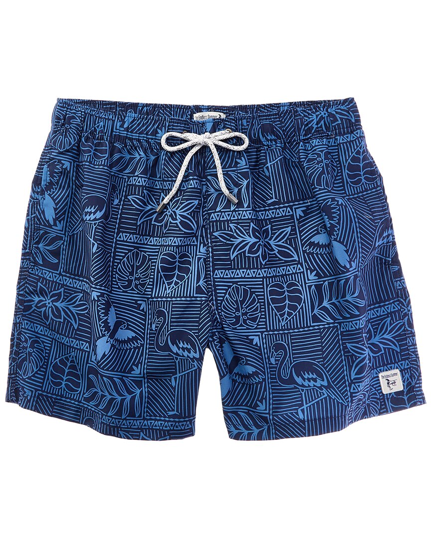 Endless Summer Printed Swim Short