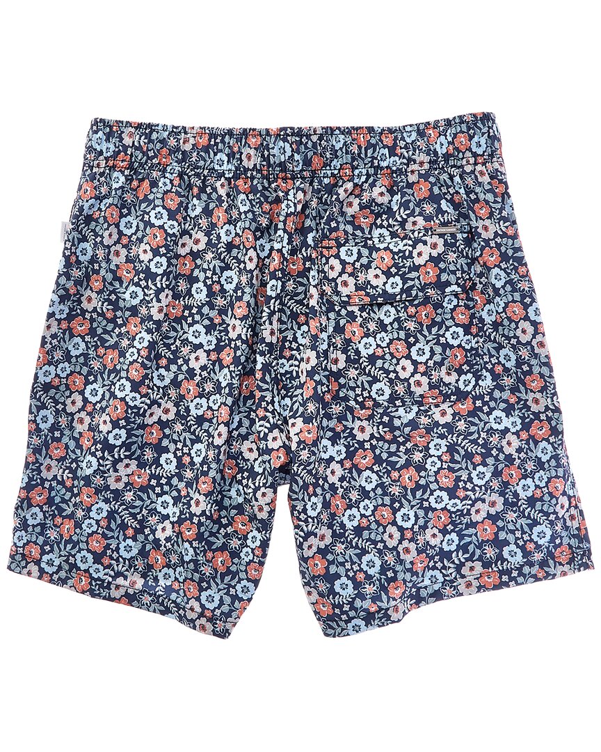 Vintage Summer Printed Swim Short