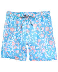 Vintage Summer Printed Swim Short