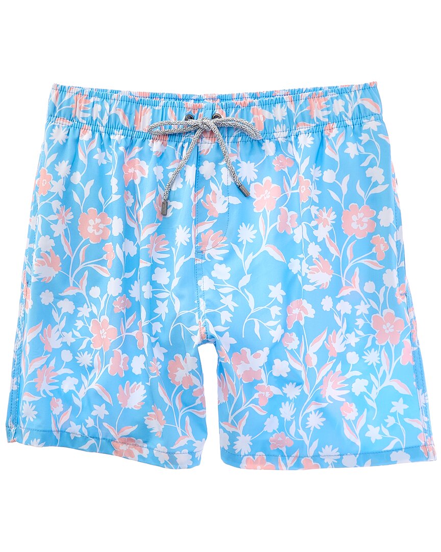 Vintage Summer Printed Swim Short
