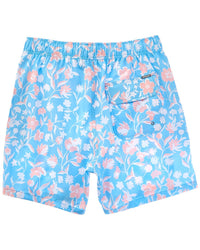 Vintage Summer Printed Swim Short